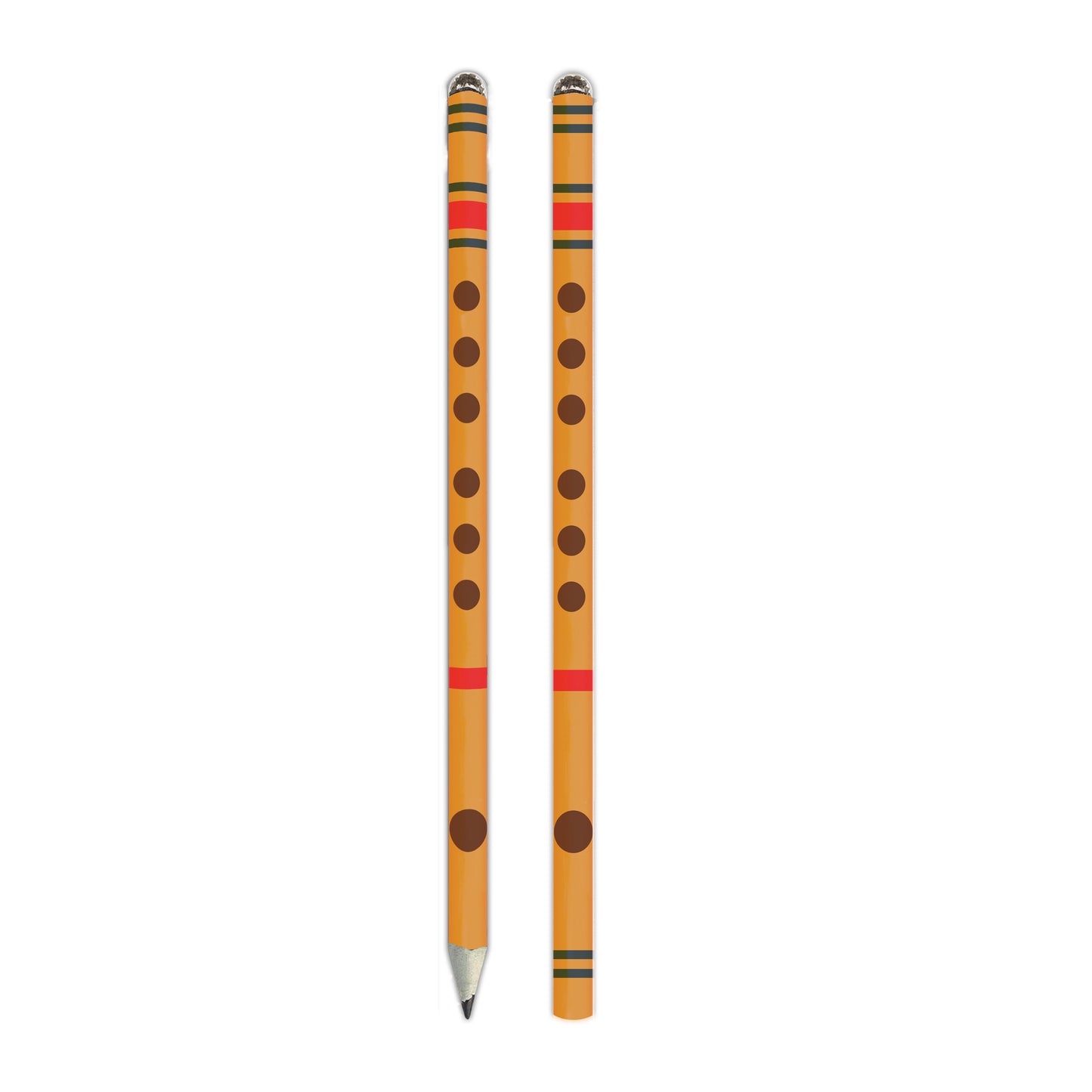 Flute Plantable Pencil Combo (Pack of 2 Pencils)- 7 Inches