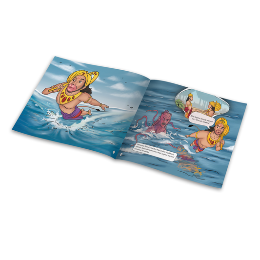 My Hanuman's Journey to Lanka, Story book for Kids