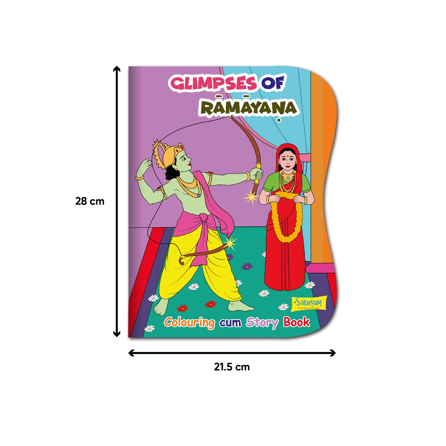 Glimpses of Ramayan Colouring cum Story Book