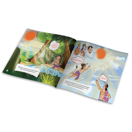 My Hanuman's Big Jump, Story Book