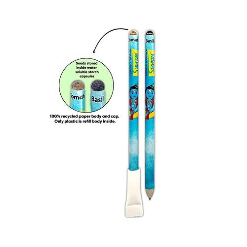 Gopal Plantable Pen- 2 Combos (4 Pens)