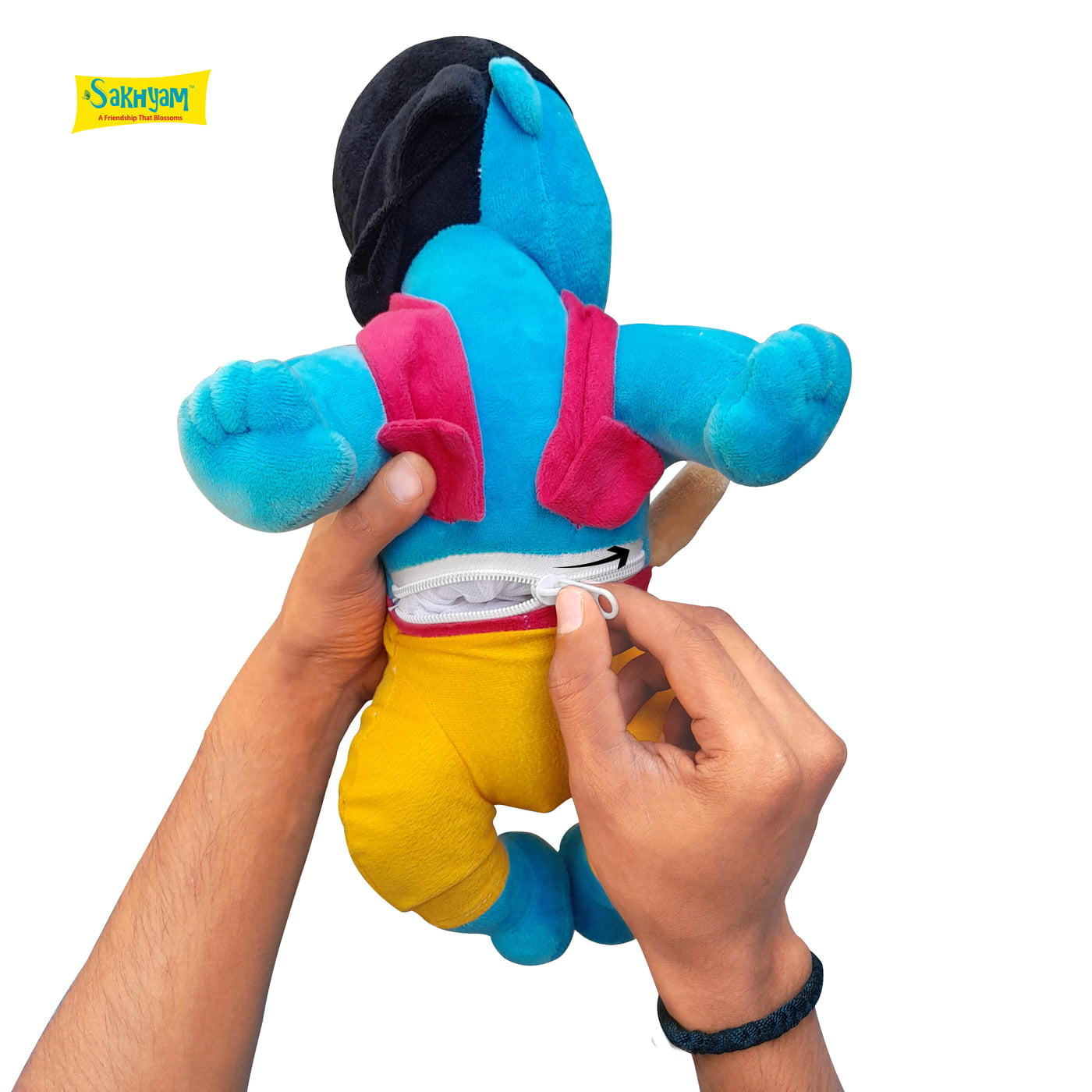 Manohar- Baby Krishna crawling Soft Doll Baby Krishna Plush Toy for Kids