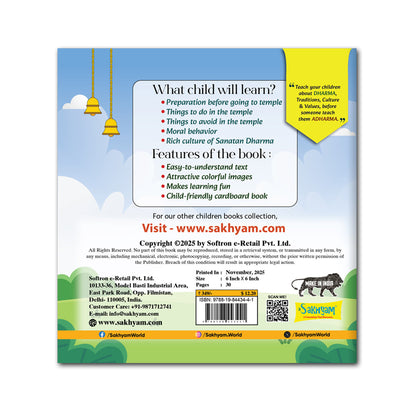 My moral guide - TEMPLE ETIQUETTES, Board book