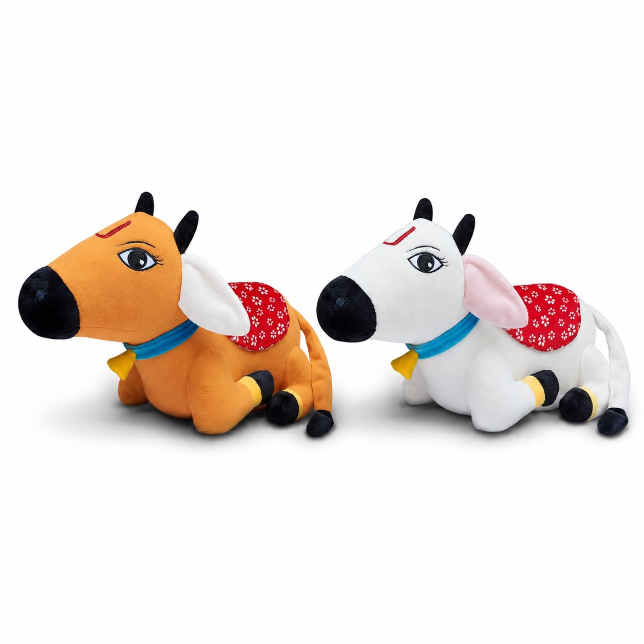 Cow Series Soft Toys Combo (Small) | Plush Toys Gift Set for Kids | Soft Plush | Premium Fabric | Ideal Gift