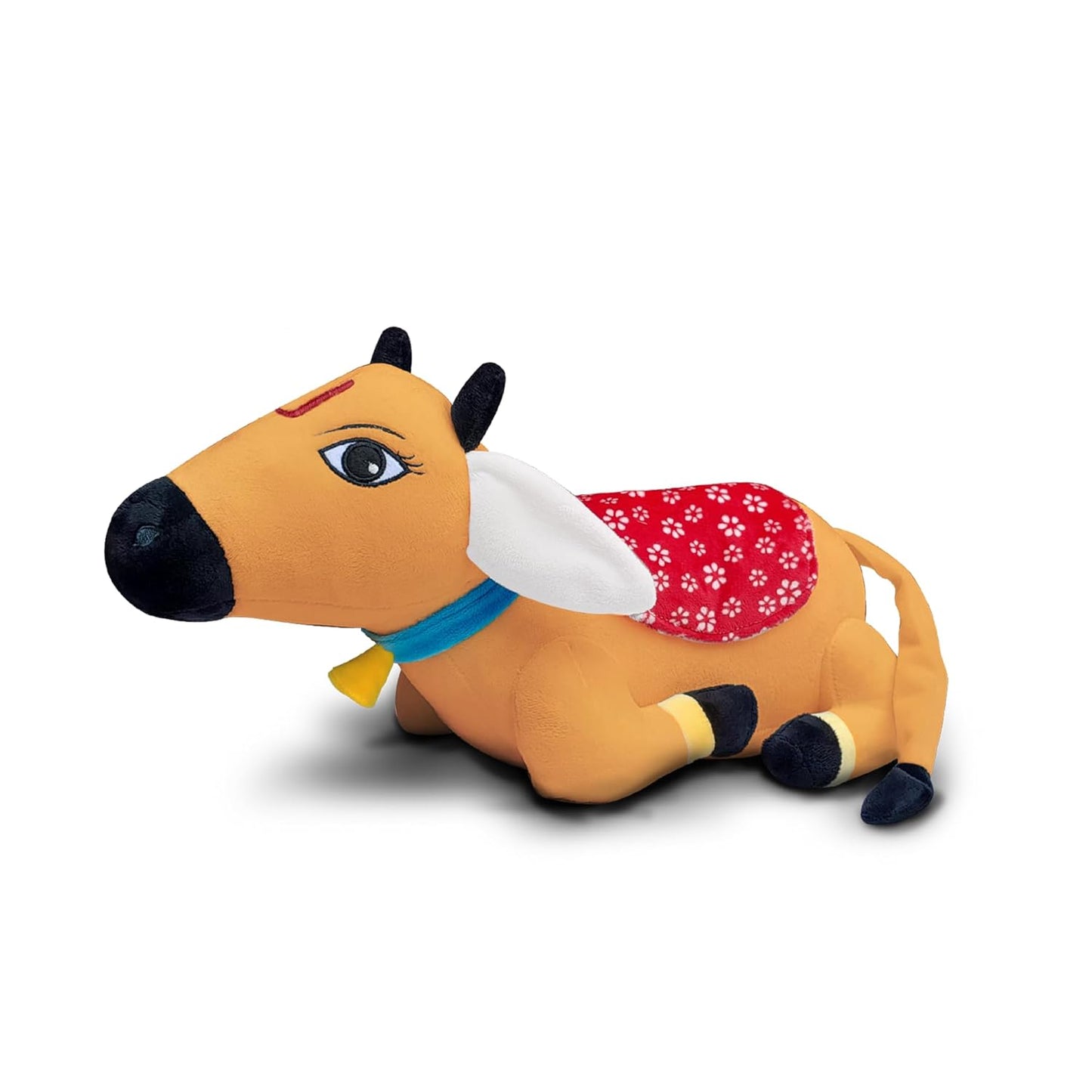 Surabhi Cute Desi Cow Soft Toy Brown – 13.5 Inch (Small)