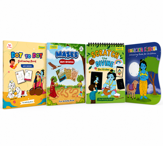Activity Books (32 Pages) Combo | Educational & Coloring Books Set for Kids
