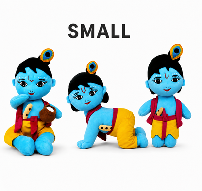 Krishna Series Soft Toys (Small) | Plush Toys Gift Set for Kids | Soft Plush | Premium Fabric | Ideal Gift
