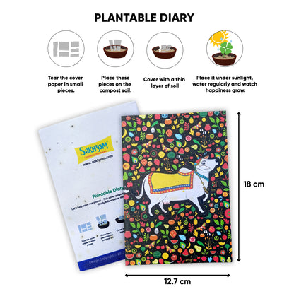 Kamadhenu Plantable Notepad - 40 writable pages