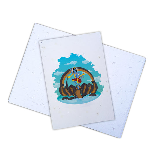 Kaliya Daman Lila Plantable Notepad - 40 writable pages