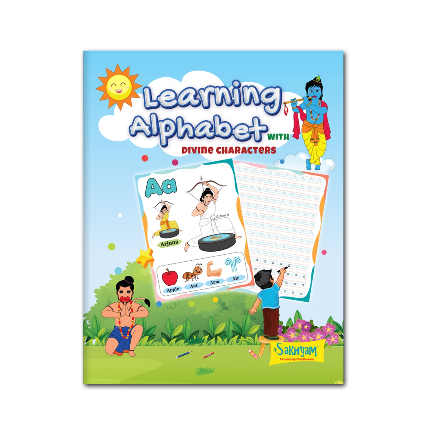 Learning Alphabet with Divine Characters Book