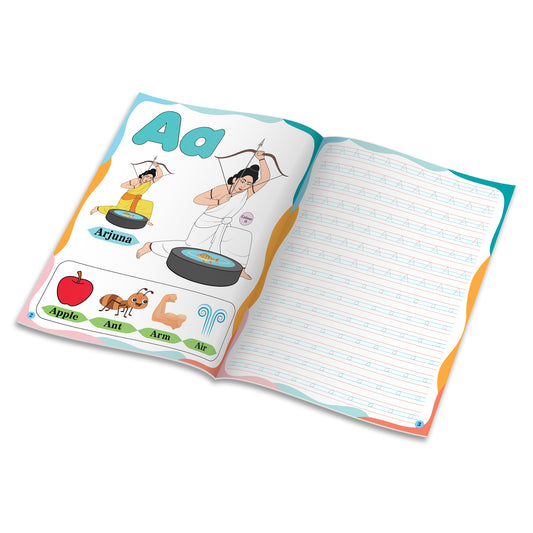 Learning Alphabet with Divine Characters Book
