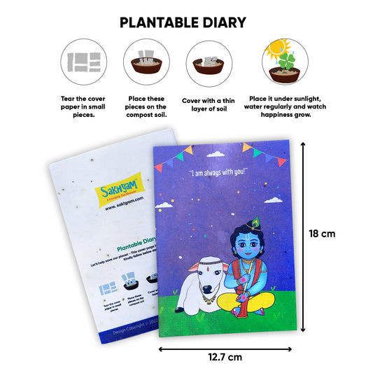 Gopal Plantable Notepad - 40 writable pages