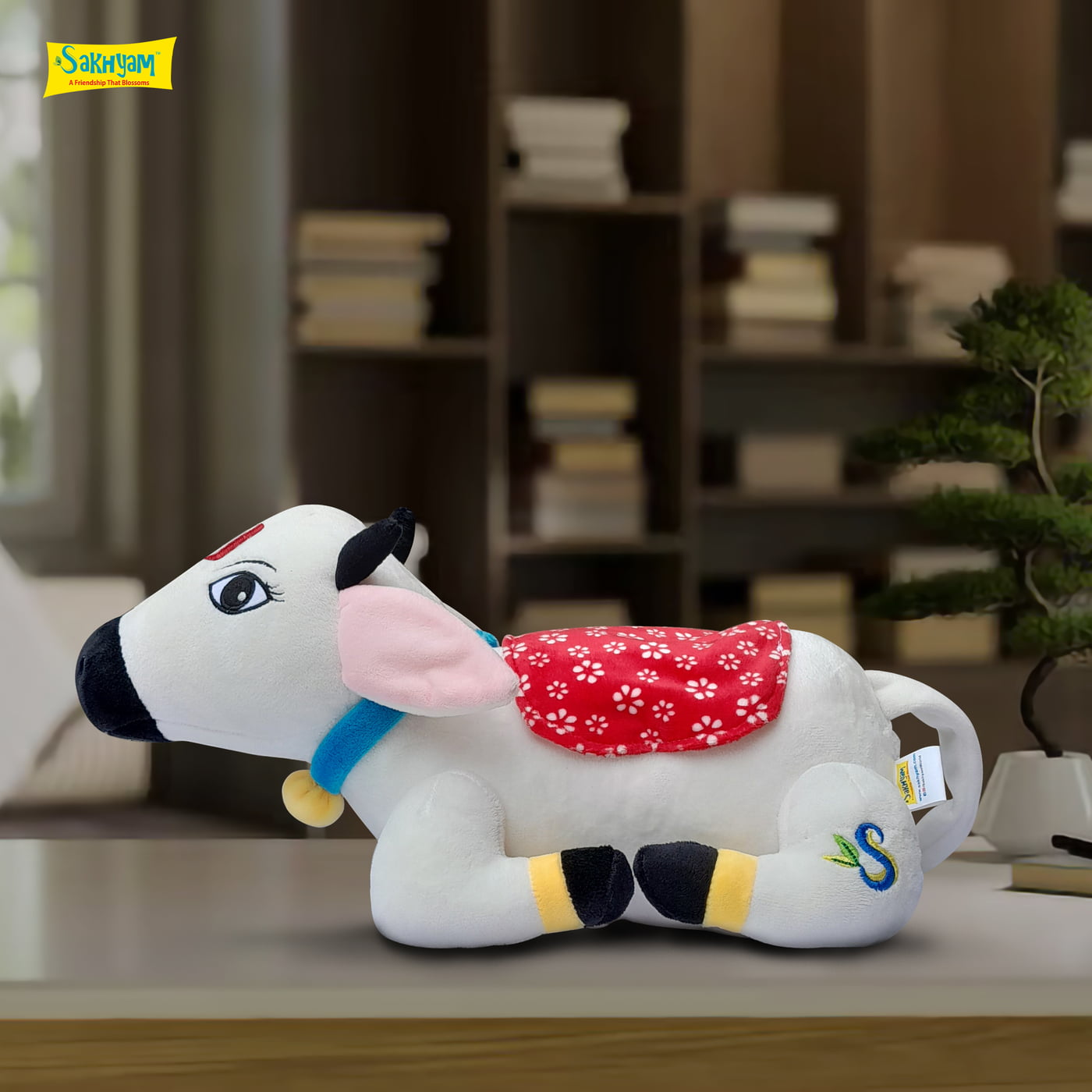 Surabhi Cows Soft Dolls [With Pocket]- 15.5 Inches